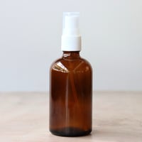 スプレー付 遮光瓶・褐色 100mL
