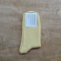 ささ和紙 レディス リブ靴下（22-24cm）