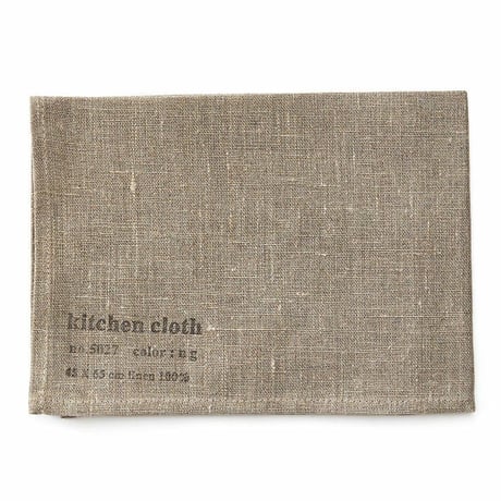 リネンキッチンクロス・ナチュラル（fog linen work）
