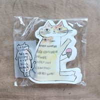 猫ちゃん切り抜きカード 40枚セット・B（トラネコボンボン）