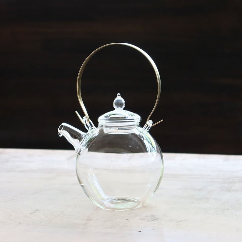 まんまるポット（硝子工房 クラフトユー） | 暮らしの雑貨店 コネッタ