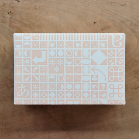 LETTER PRESS BOX・桜色 / メッセージカード（THE LETTER PRESS）