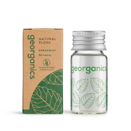 デンタルフロス・スペアミント 50m（georganics）