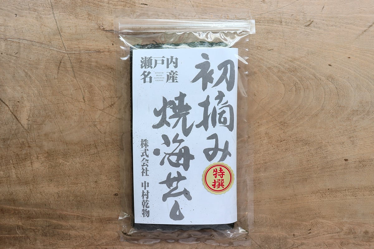 瀬戸内名産 初摘み焼海苔・特選（中村乾物） | 暮らしの雑貨店 コネッタ