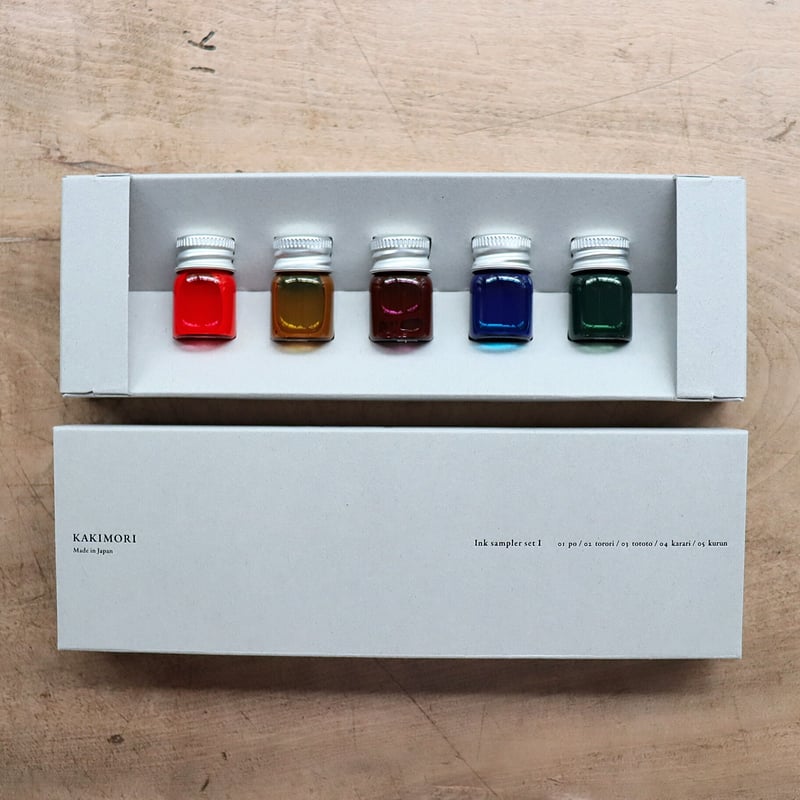 Ink sampler set（Kakimori） | 暮らしの雑貨店 コネッタ