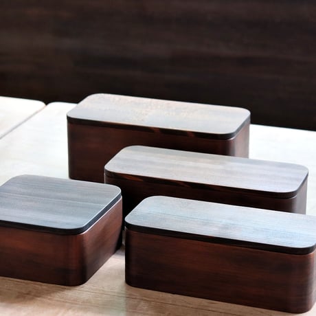 サンドイッチ用弁当箱（杉の木クラフト）