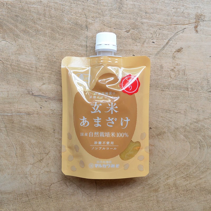 甘雨　15枚 自然栽培の玄米甘酒・すりタイプ（マルカワみそ） | 暮らしの雑貨店