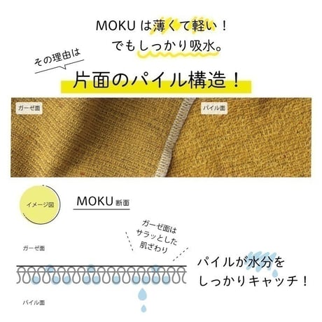 MOKU バスタオル（コンテックス）