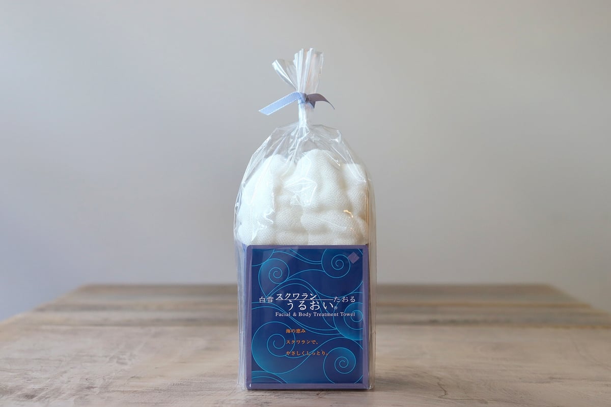 白雪スクワランうるおいたおる・レギュラー | 暮らしの雑貨店