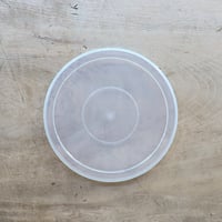シール蓋 ラウンド14cm / 持ち手付ストッカー丸型Ｌ用（野田琺瑯）