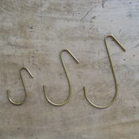 真鍮のＪフック