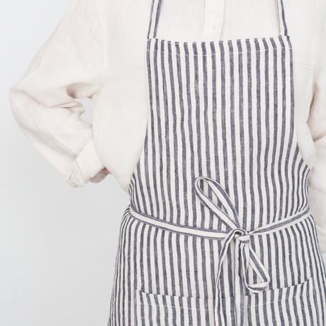 リネン フルエプロン・ジャスパー（fog linen work）