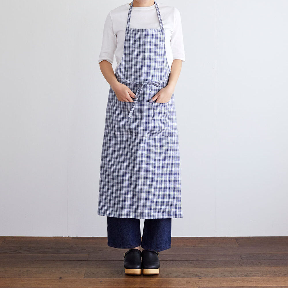 ダニエラグレジス　リネンのエプロン ダニエラグレジス リネンのエプロン ダニエラグレジス リネンの