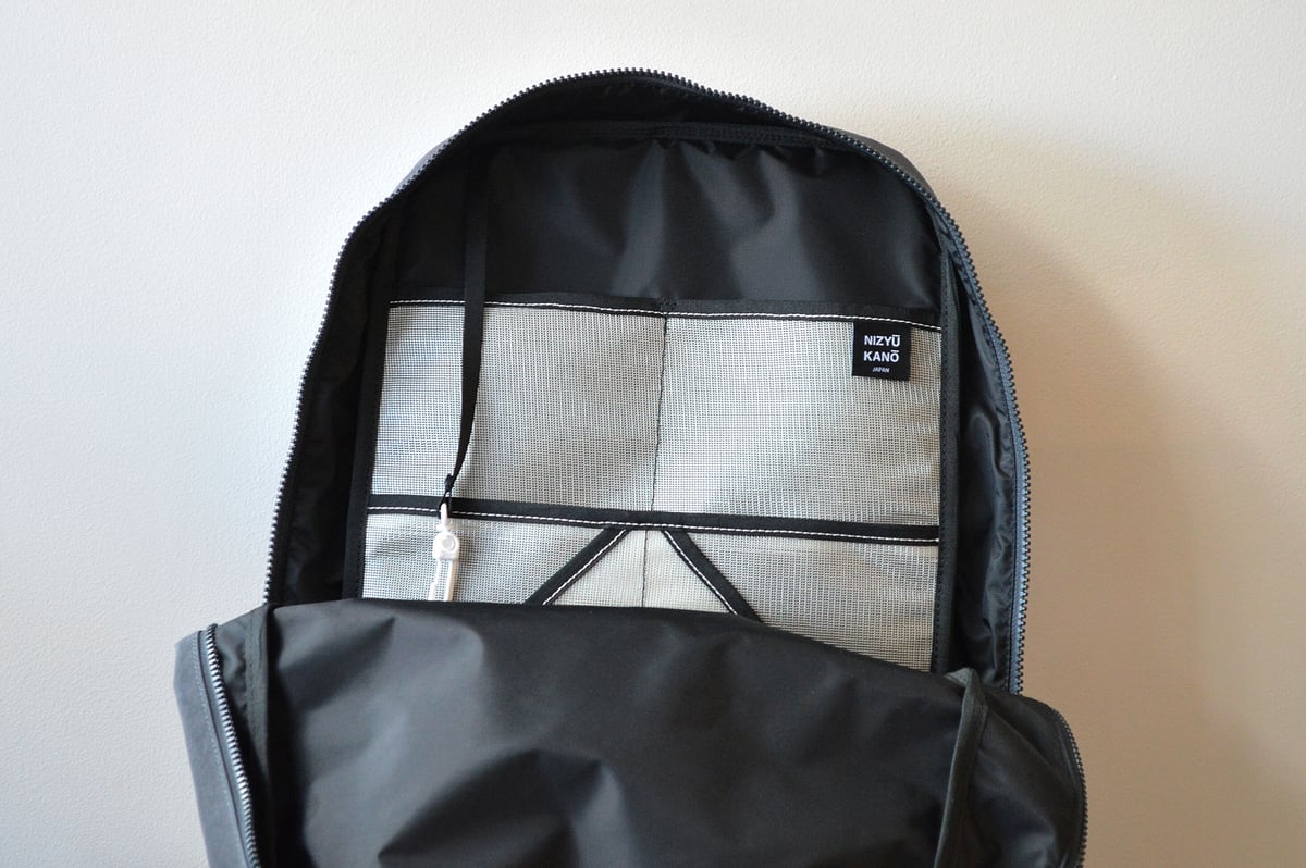 FUKUI SIWA ナイロンリュック・M（NIZYU KANO） | 暮らしの雑貨店 コネッタ