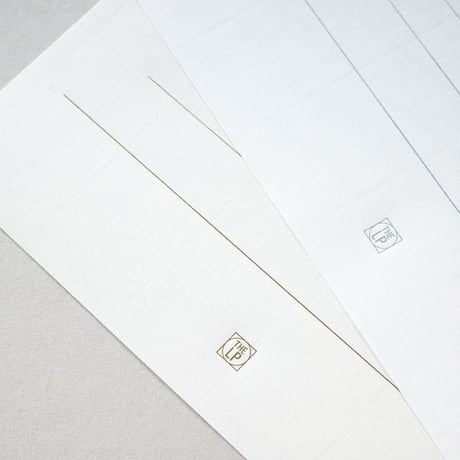 TLP LETTER SET（THE LETTER PRESS）