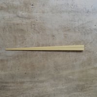 四角箸・白竹（高野竹工）