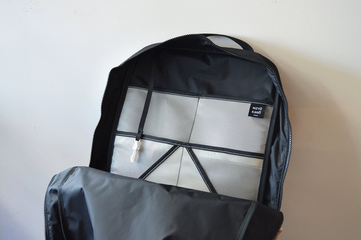 NIZYU KANO FUKUI SIWA ナイロンリュック L 美品 NIZYU KANO｜FUKUI SIWA ナイロンリュック カタカナ別注 L【期間