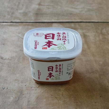 有機みそ 日本 600g（マルカワみそ）