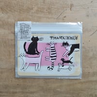 フリーザーバッグ・M / 猫（トラネコボンボン）