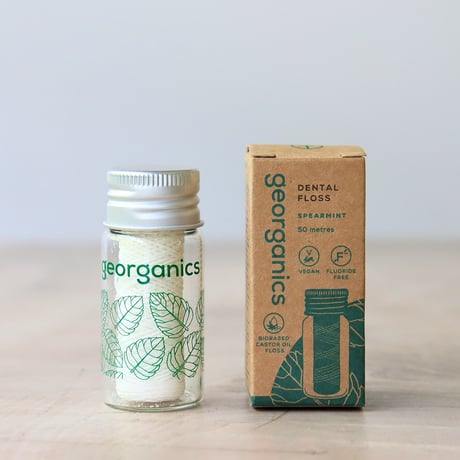 デンタルフロス・スペアミント 50m（georganics）