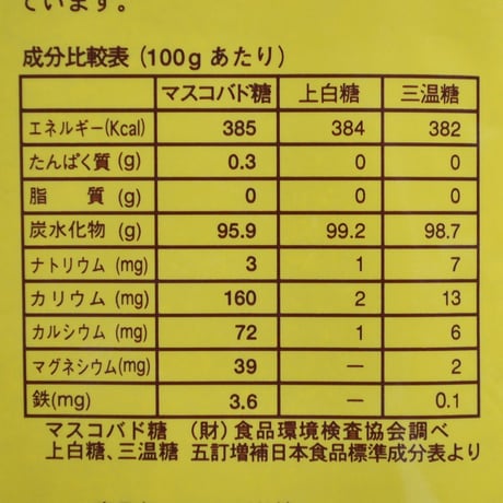 マスコバド糖 500g