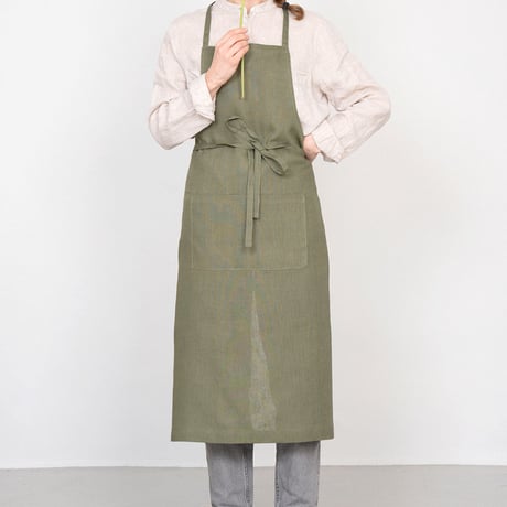 リネン フルエプロン・シトロネル（fog linen work）