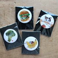 木村セツさんの缶バッジ