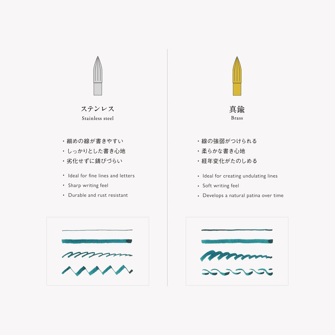 Metal nib・ステンレス（Kakimori） | 暮らしの雑貨店 コネッタ