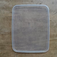 シール蓋 レクタングル浅型Ｌ用（野田琺瑯）