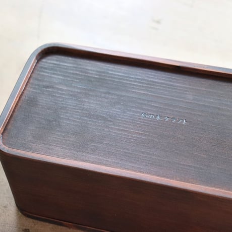 サンドイッチ用弁当箱（杉の木クラフト）