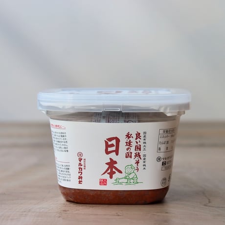 有機みそ 日本 600g（マルカワみそ）