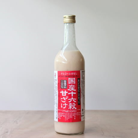 国産十六穀甘ざけ 720ml（種商）