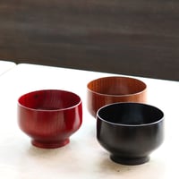 サブロク椀・布袋（白鷺木工）