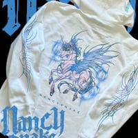 The Pegasus coming  White
