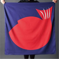 印染 風呂敷『鯛』一匹　-  なんともめでタイ  -