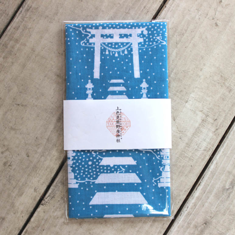 手ぬぐい／上色見熊野座神社デザイン | TAKAraMORI