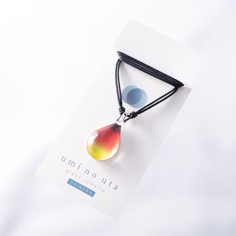 【夏限定】Sunset Ocean ＜海の謌 umi no uta  GLASS JEWELRY＞ [UPMW-014]