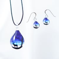＜EZOSIKA SIDEセット＞ ネックレス＋ピアス／イヤリングSサイズ