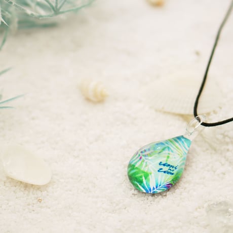 【夏限定】Uta Leaf ＜海の謌 umi no uta  GLASS JEWELRY＞ [UPMW-022]