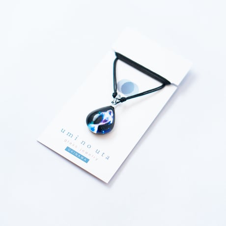 【夏限定】Dolphin ＜海の謌 umi no uta  GLASS JEWELRY＞ [UPMW-004]