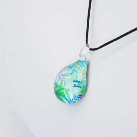【夏限定】Uta Leaf ＜海の謌 umi no uta  GLASS JEWELRY＞ [UPMW-022]