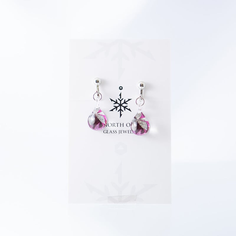 Shibazakuraセット＞ ネックレス＋ピアス／イヤリングSサイズ | north