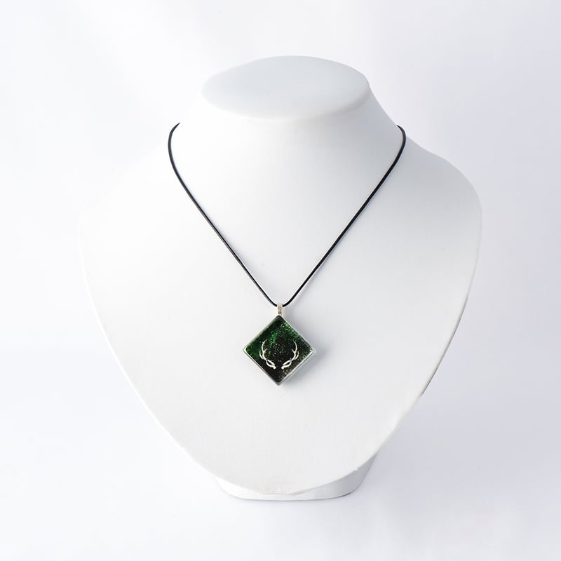 モールドスクエアMサイズ EZOSIKA HORN - GREEN [NMS6M-G2-101