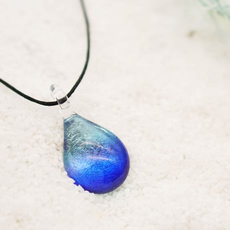 【夏限定】Blue Ocean＜海の謌 umi no uta  GLASS JEWELRY＞ [UPMW-013]