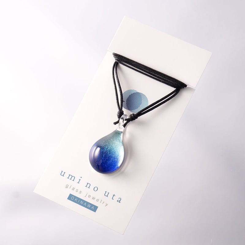 夏限定】Blue Ocean＜海の謌 umi no uta GLASS JEWELRY＞