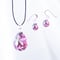 <Shibazakuraセット> ネックレス+ピアス/イヤリングSサイズ