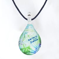 【夏限定】Uta Leaf ＜海の謌 umi no uta  GLASS JEWELRY＞ [UPMW-022]