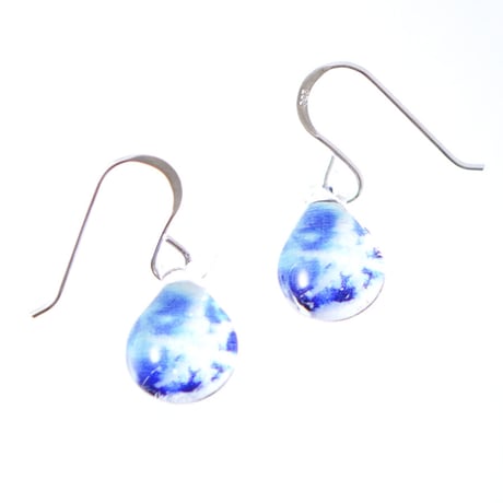 ＜Crystal Snowセット＞ ネックレス＋ピアス／イヤリングSサイズ