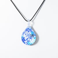 ドロップMサイズ　Blue Snow Pattern [NDM-B-040]