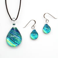 ＜Emerald Line セット＞ ネックレス＋ピアスSサイズ[NDM-B-022][PDS-B-022]